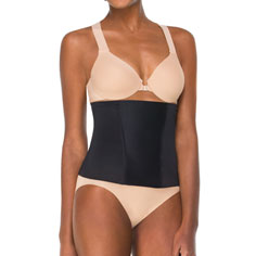spanx bootsie-yay! comfy corset (black)