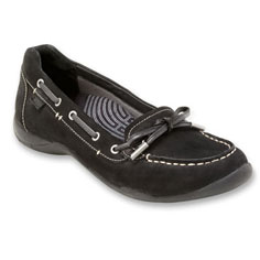 dr. weil footwear discovery casual flat (black)