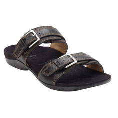 dr. weil integrative footwear mystic II sandal (black)