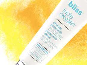 bliss triple oxygen ultimate protection uv moisturizer spf 33